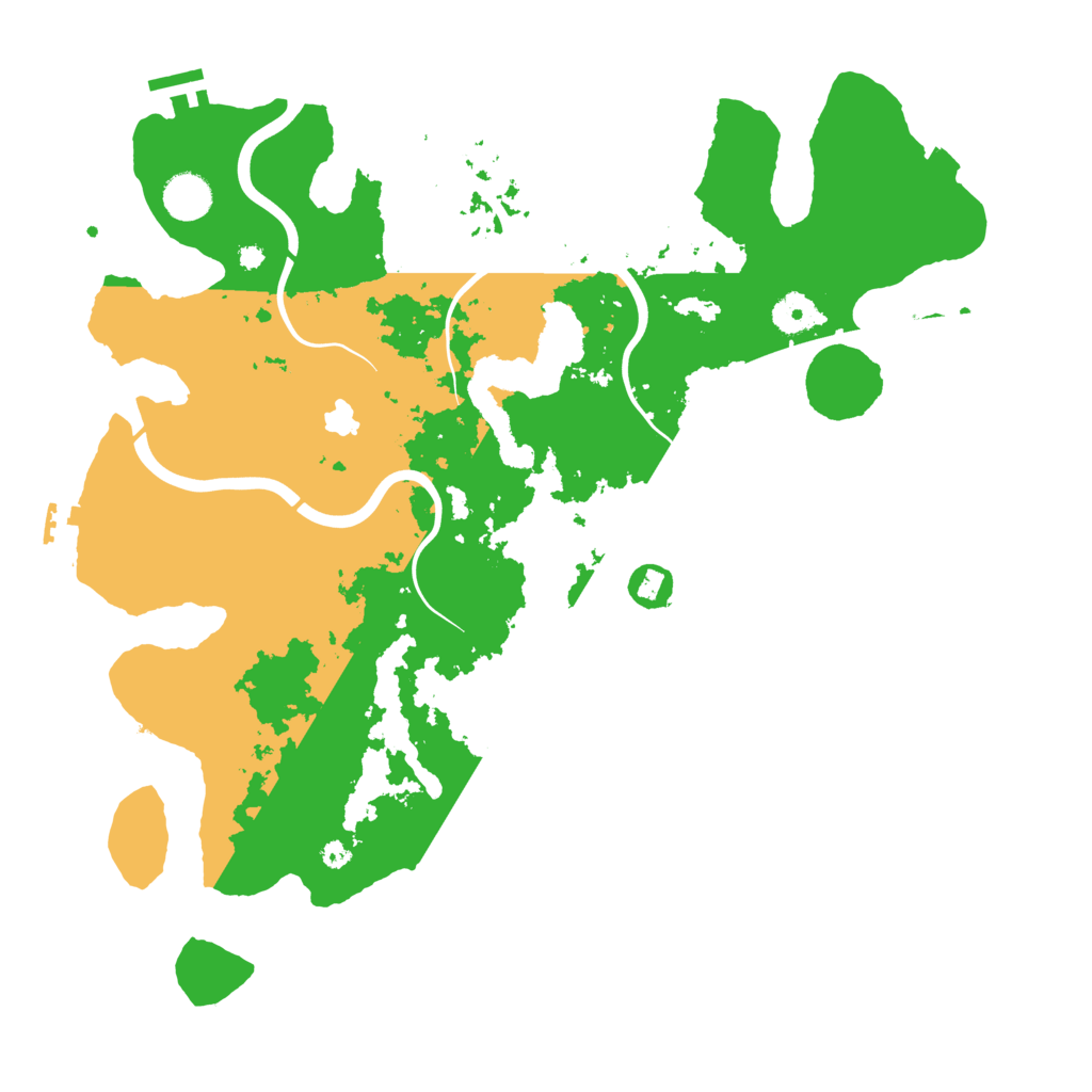 Biome Rust Map: Procedural Map, Size: 4000, Seed: 2941303
