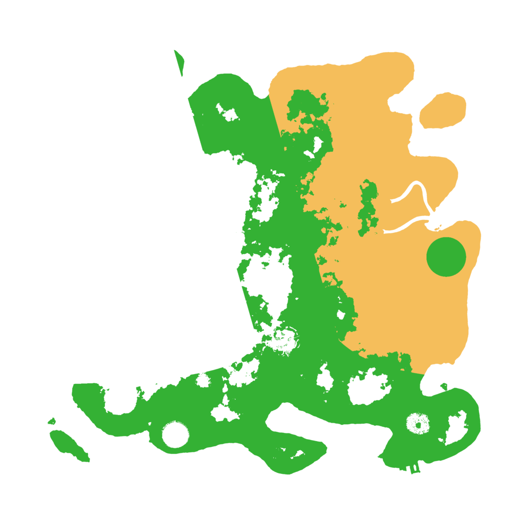 Biome Rust Map: Procedural Map, Size: 3500, Seed: 1825541063