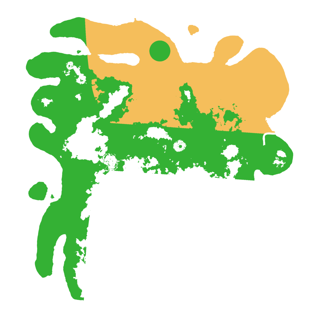 Biome Rust Map: Procedural Map, Size: 4000, Seed: 24216