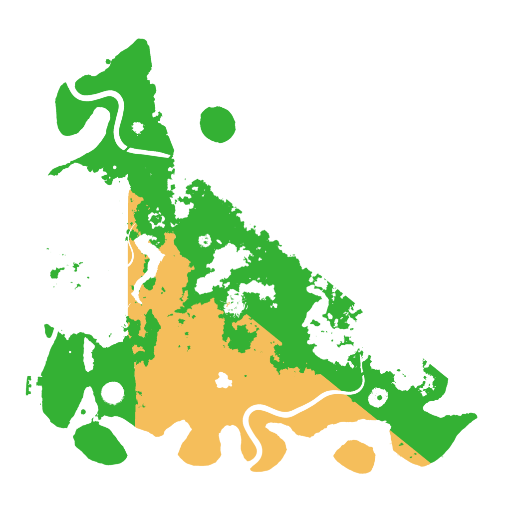 Biome Rust Map: Procedural Map, Size: 4000, Seed: 110511