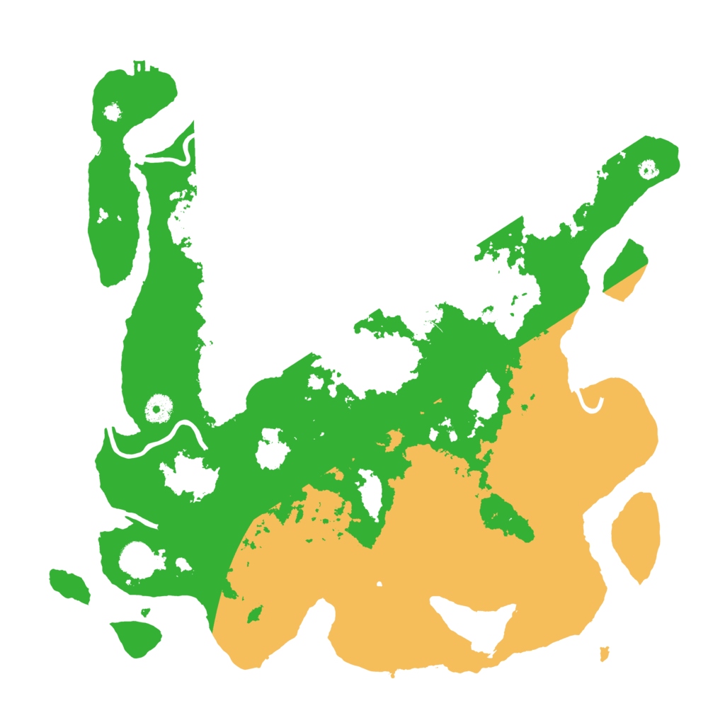 Biome Rust Map: Procedural Map, Size: 3850, Seed: 285468757