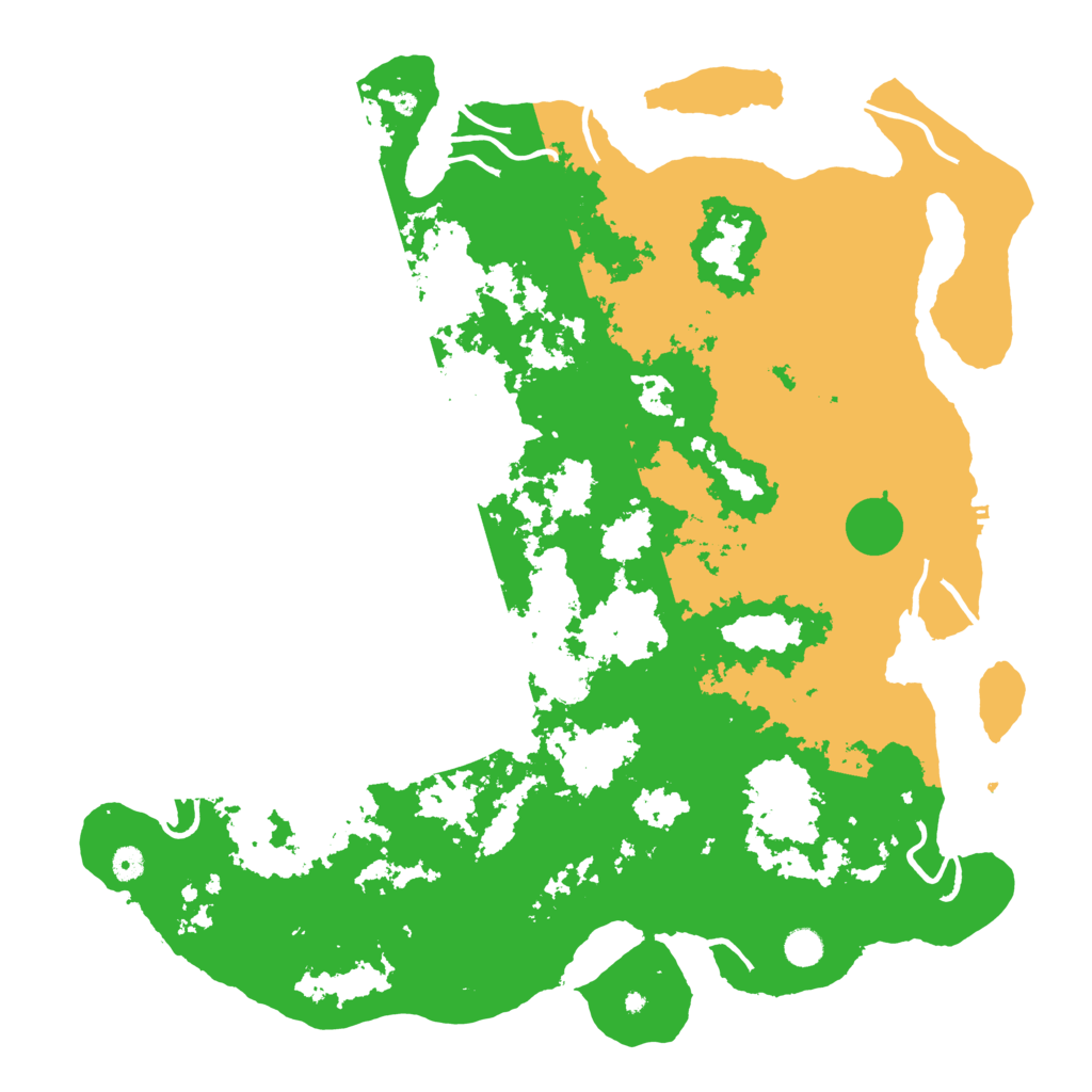 Biome Rust Map: Procedural Map, Size: 5000, Seed: 584105066