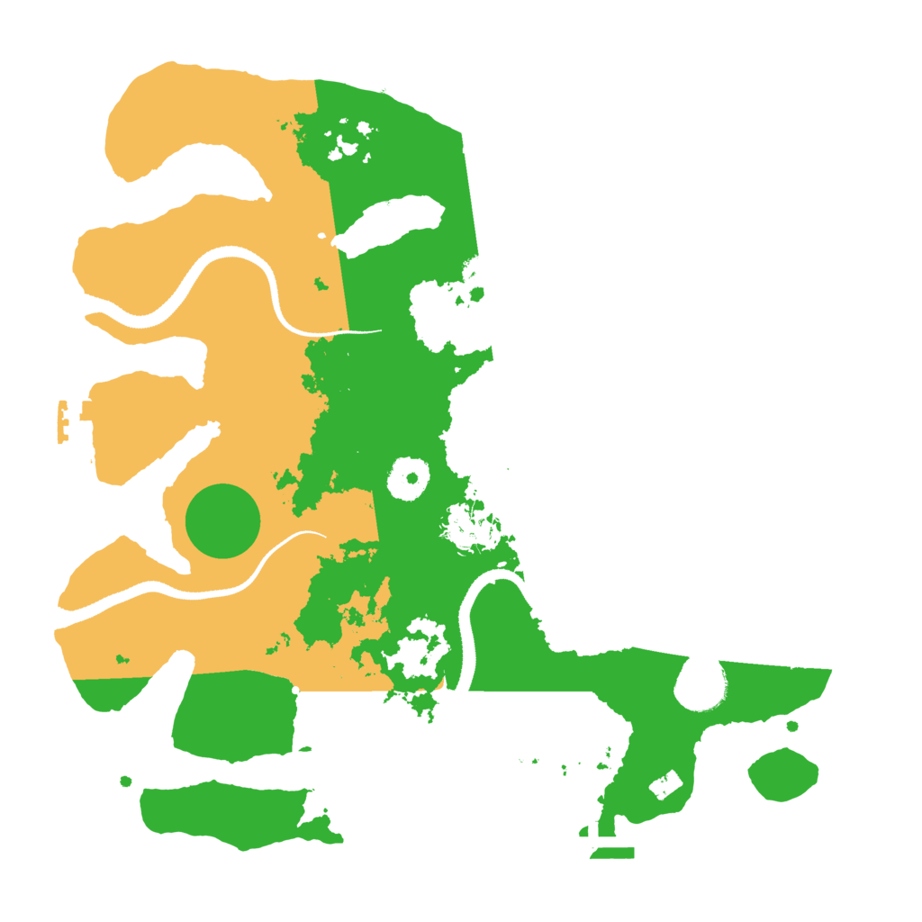 Biome Rust Map: Procedural Map, Size: 3250, Seed: 1524243830