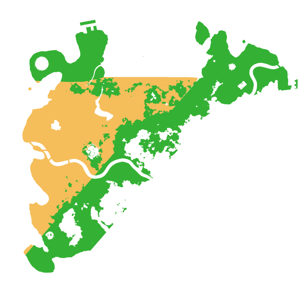 Biome Rust Map: Procedural Map, Size: 4000, Seed: 84526845