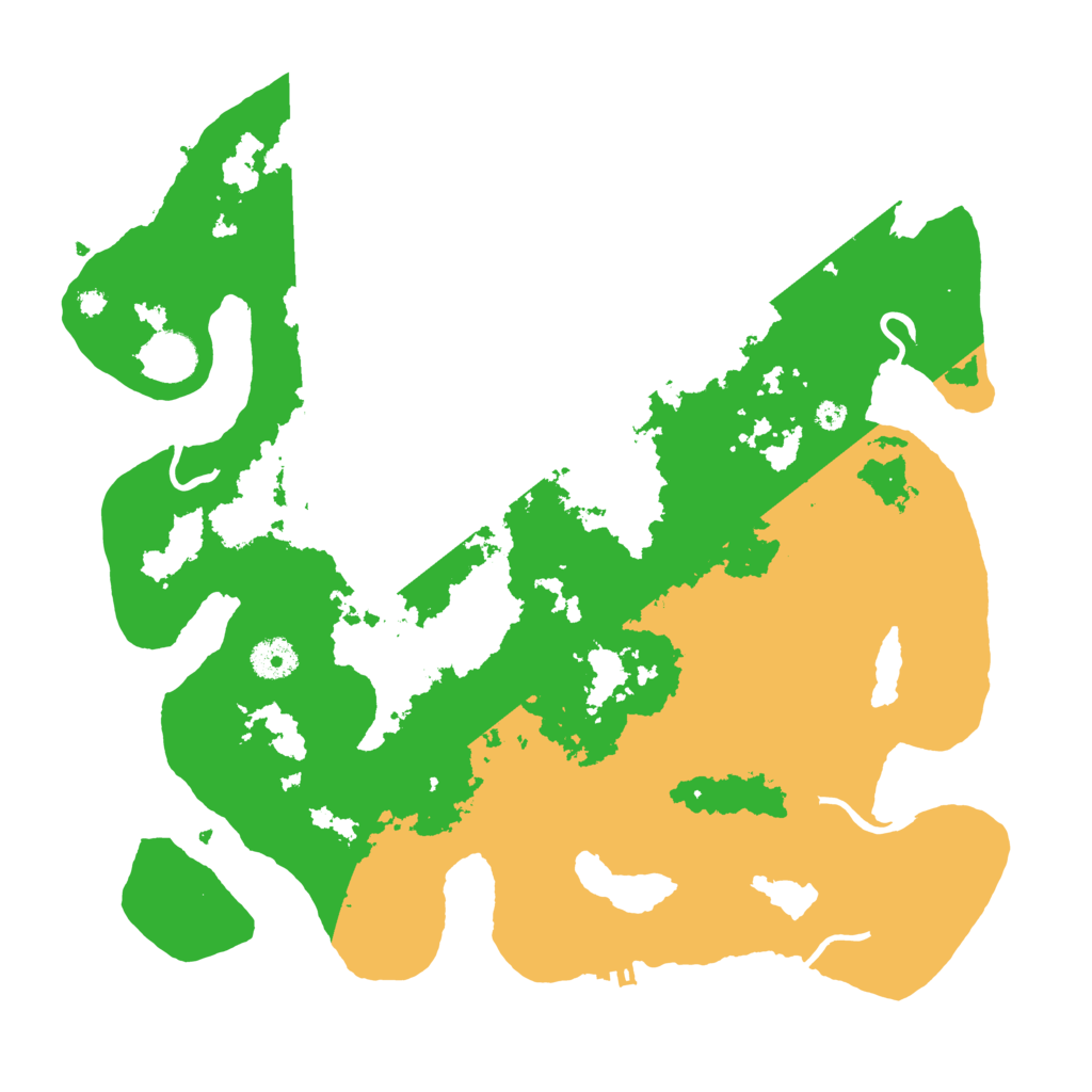 Biome Rust Map: Procedural Map, Size: 3750, Seed: 230785078