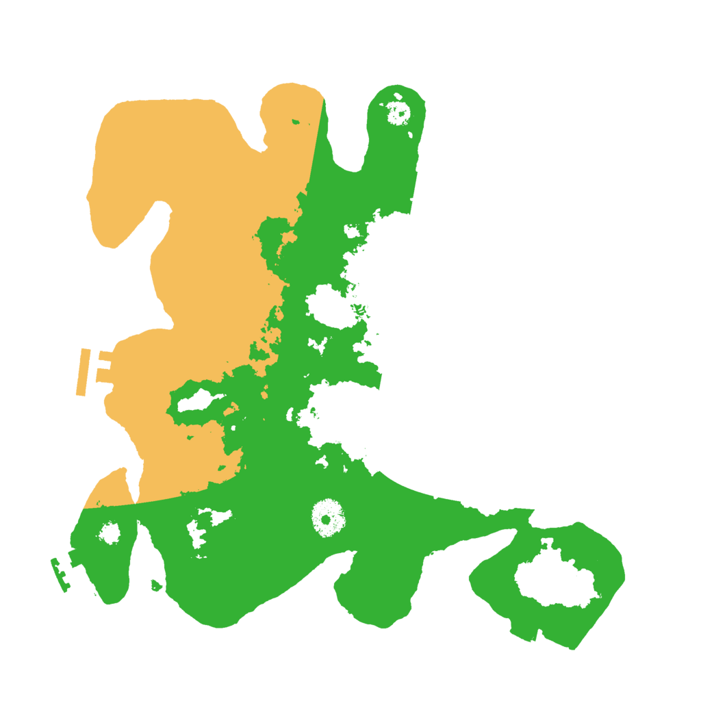 Biome Rust Map: Procedural Map, Size: 3000, Seed: 952088937