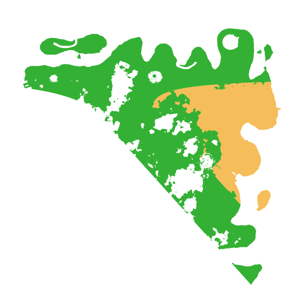 Biome Rust Map: Procedural Map, Size: 3500, Seed: 1079521900