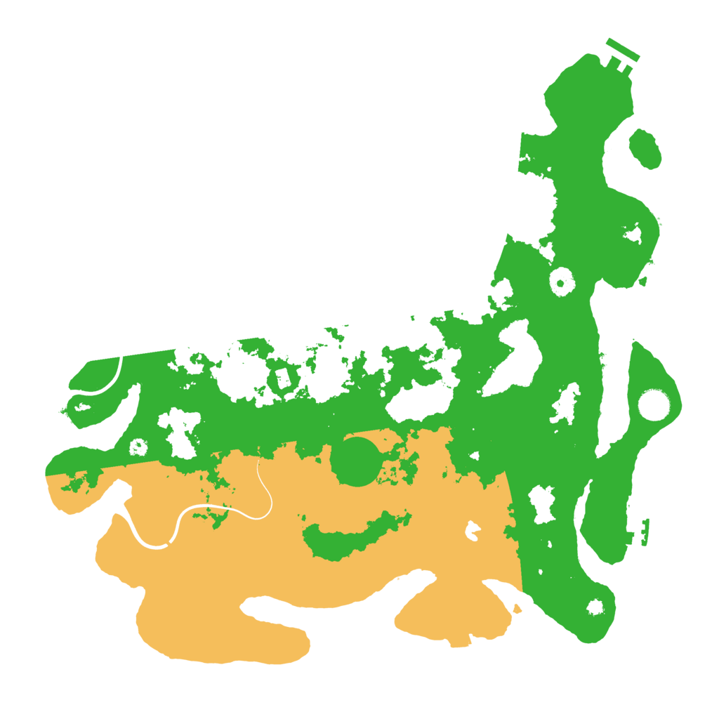 Biome Rust Map: Procedural Map, Size: 4000, Seed: 1184087323