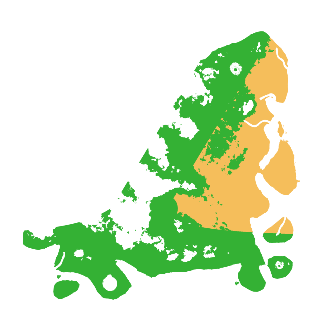 Biome Rust Map: Procedural Map, Size: 4000, Seed: 109100637