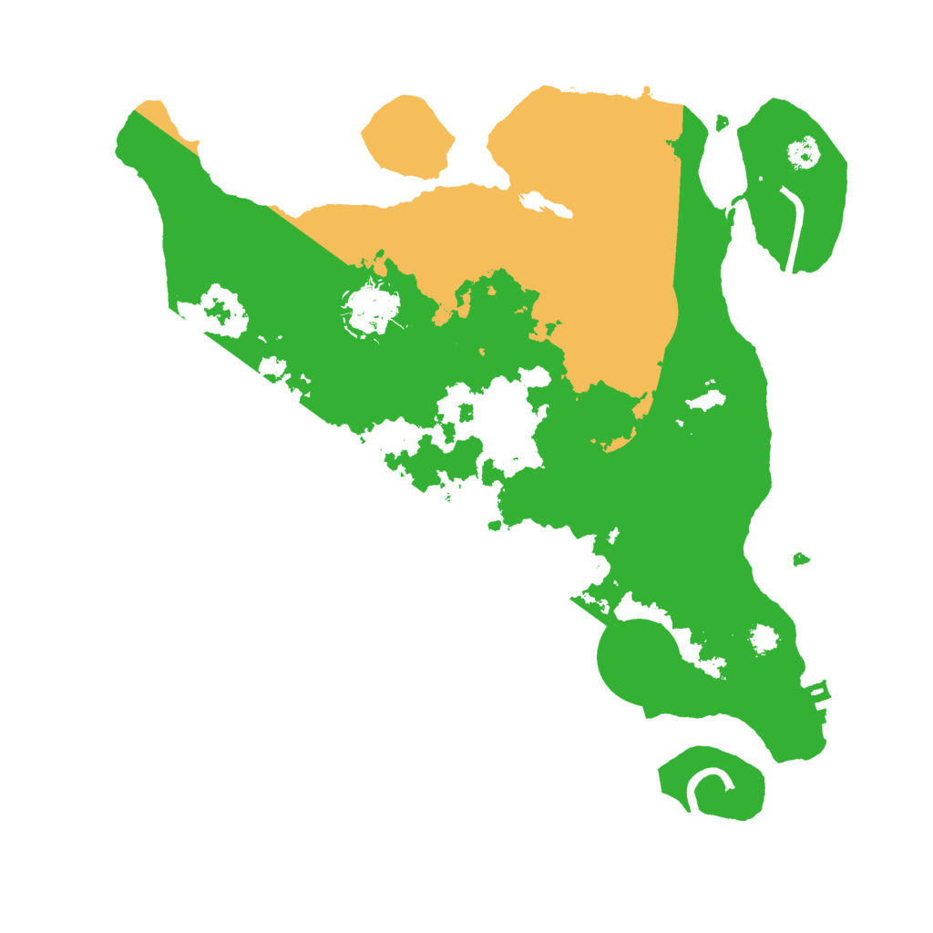 Biome Rust Map: Procedural Map, Size: 3000, Seed: 149200882