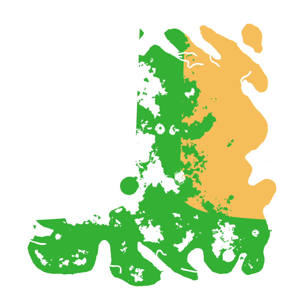 Biome Rust Map: Procedural Map, Size: 4500, Seed: 929046809