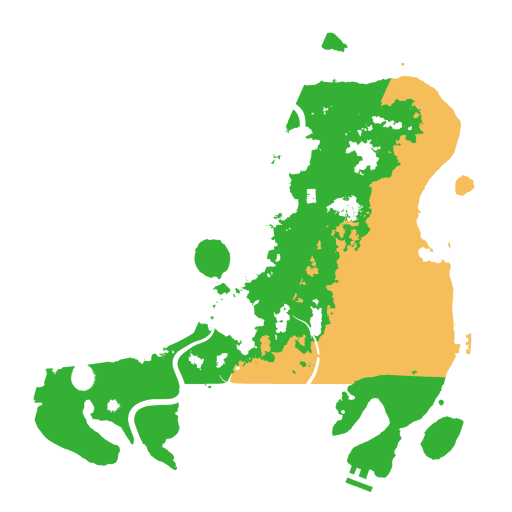 Biome Rust Map: Procedural Map, Size: 3800, Seed: 1472588307