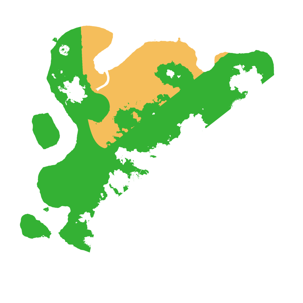 Biome Rust Map: Procedural Map, Size: 3000, Seed: 1436