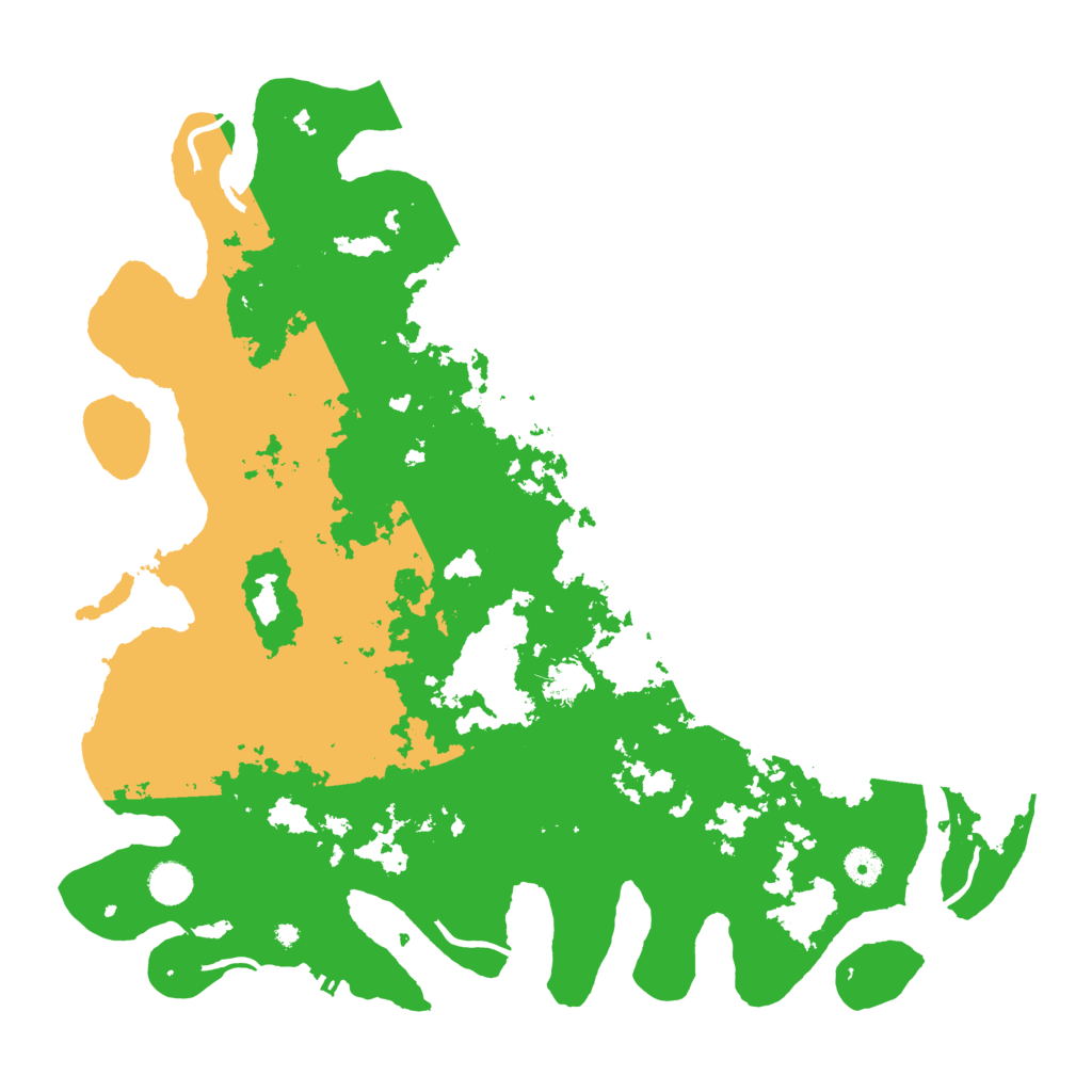 Biome Rust Map: Procedural Map, Size: 4400, Seed: 580889520