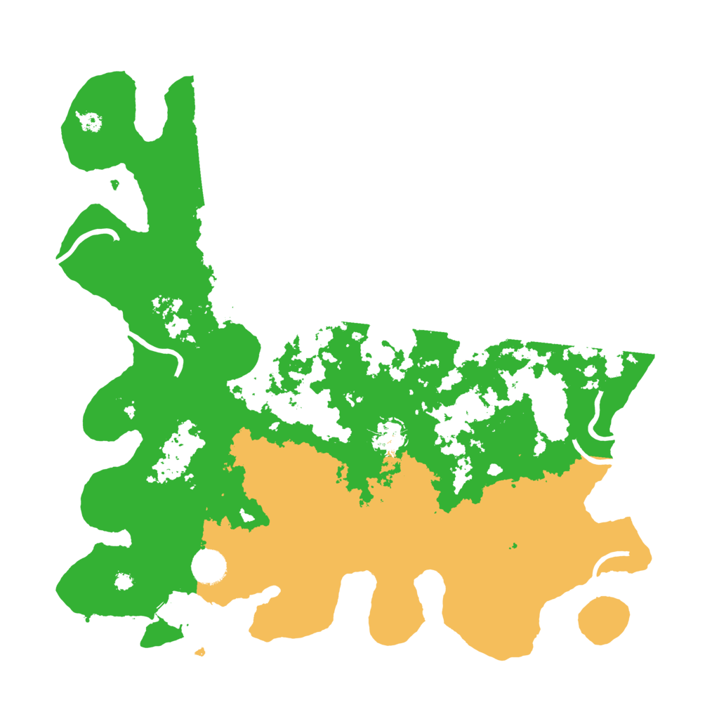 Biome Rust Map: Procedural Map, Size: 3700, Seed: 1617383229