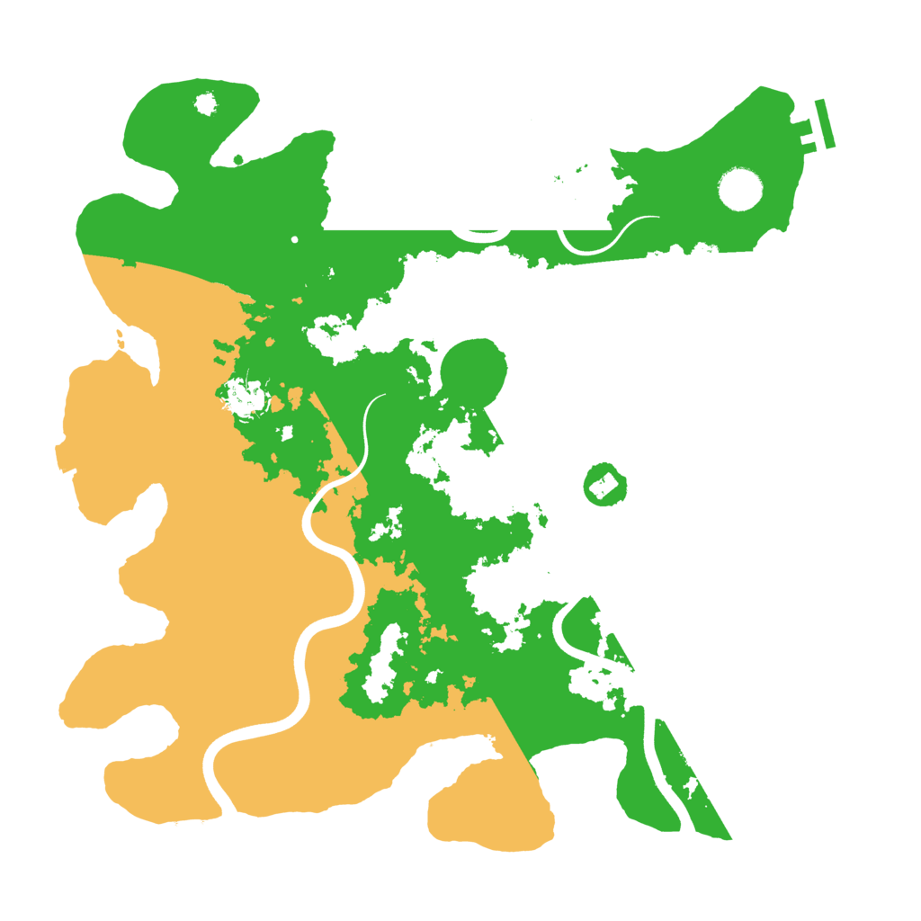 Biome Rust Map: Procedural Map, Size: 3750, Seed: 218897326