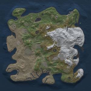 Thumbnail Rust Map: Procedural Map, Size: 3750, Seed: 218897326, 20 Monuments