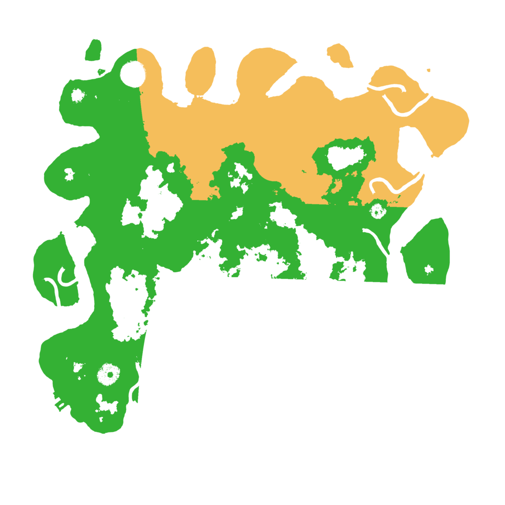 Biome Rust Map: Procedural Map, Size: 3500, Seed: 2023230356