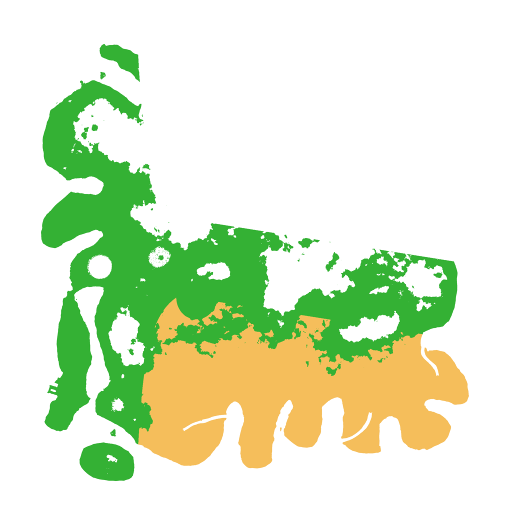 Biome Rust Map: Procedural Map, Size: 3800, Seed: 35611125