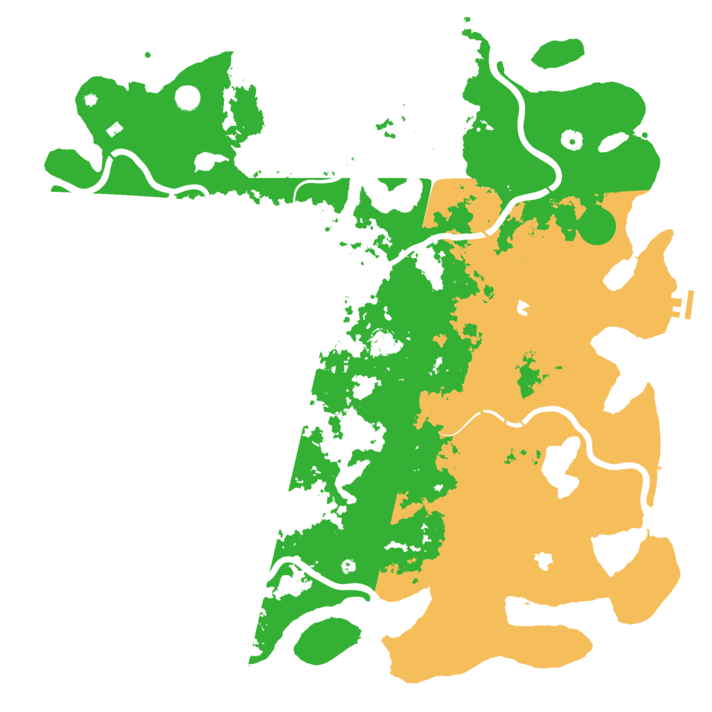Biome Rust Map: Procedural Map, Size: 5000, Seed: 1922096663