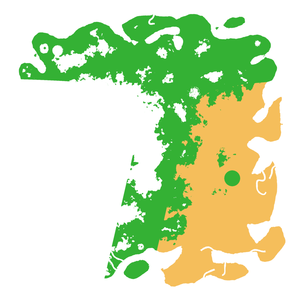Biome Rust Map: Procedural Map, Size: 5000, Seed: 1922096663
