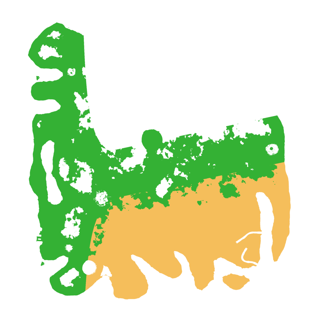 Biome Rust Map: Procedural Map, Size: 4000, Seed: 99375966