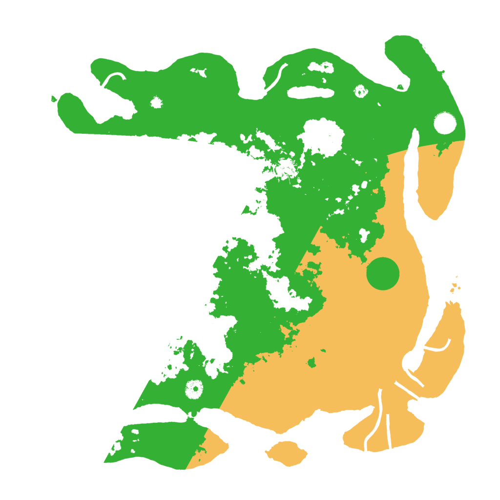Biome Rust Map: Procedural Map, Size: 4000, Seed: 617815913