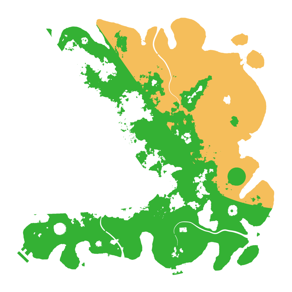 Biome Rust Map: Procedural Map, Size: 4250, Seed: 1720053472