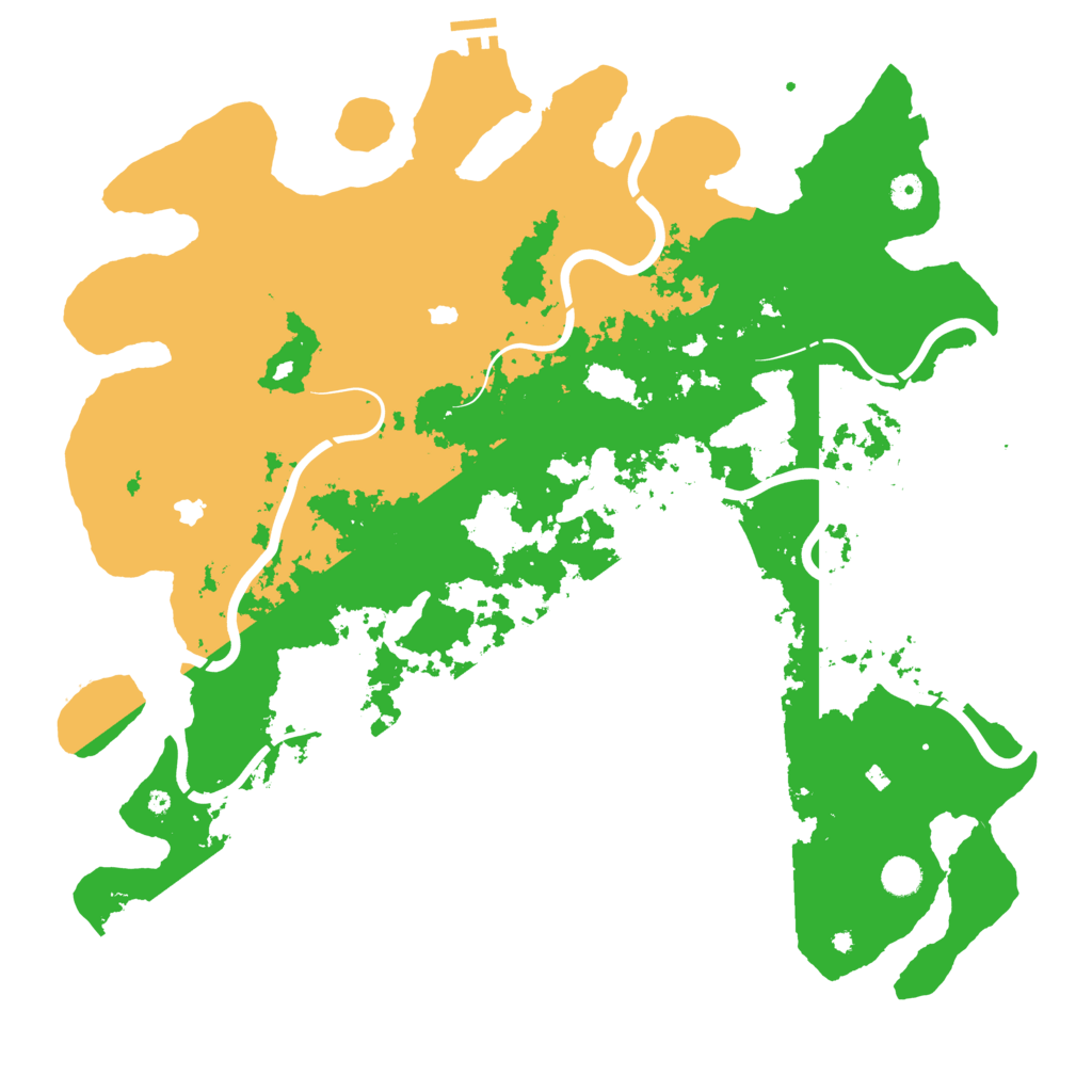 Biome Rust Map: Procedural Map, Size: 4800, Seed: 413576093