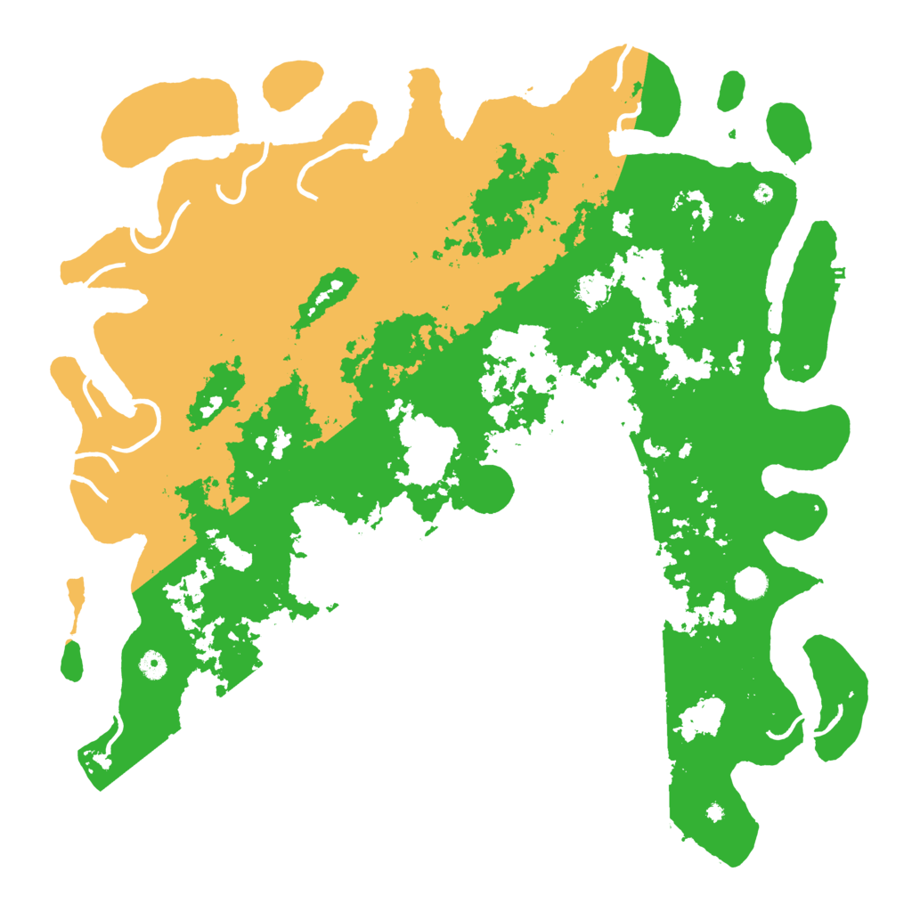 Biome Rust Map: Procedural Map, Size: 5000, Seed: 452352