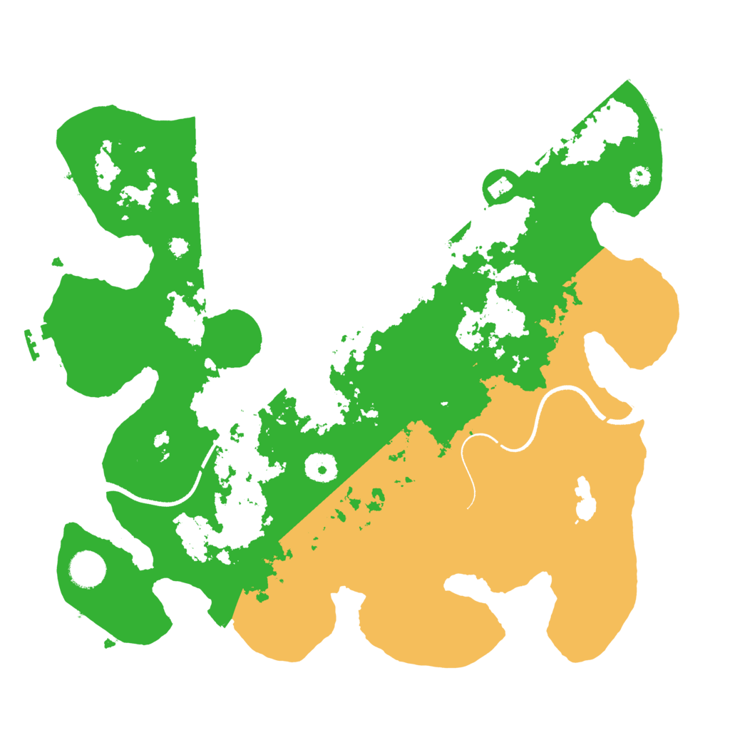 Biome Rust Map: Procedural Map, Size: 3500, Seed: 1879928146