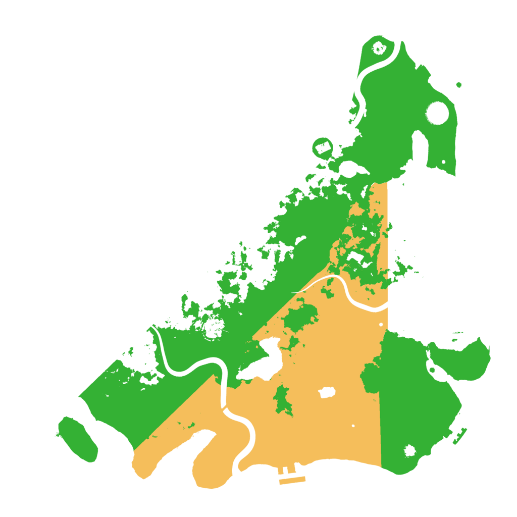 Biome Rust Map: Procedural Map, Size: 4000, Seed: 22524