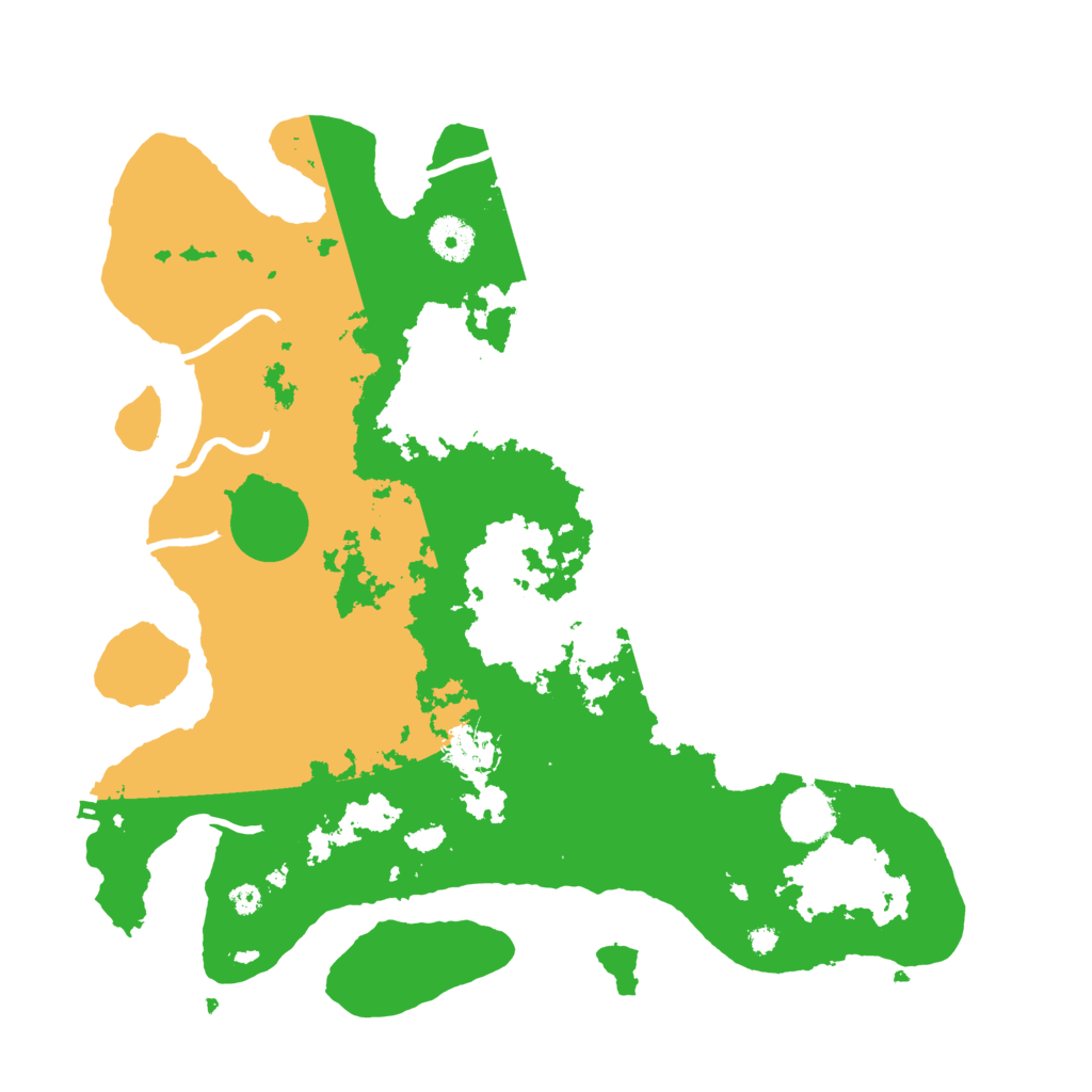Biome Rust Map: Procedural Map, Size: 3700, Seed: 1088577635