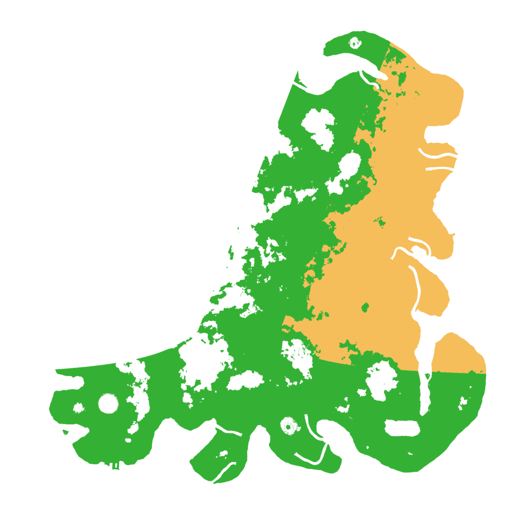 Biome Rust Map: Procedural Map, Size: 4500, Seed: 1649378213