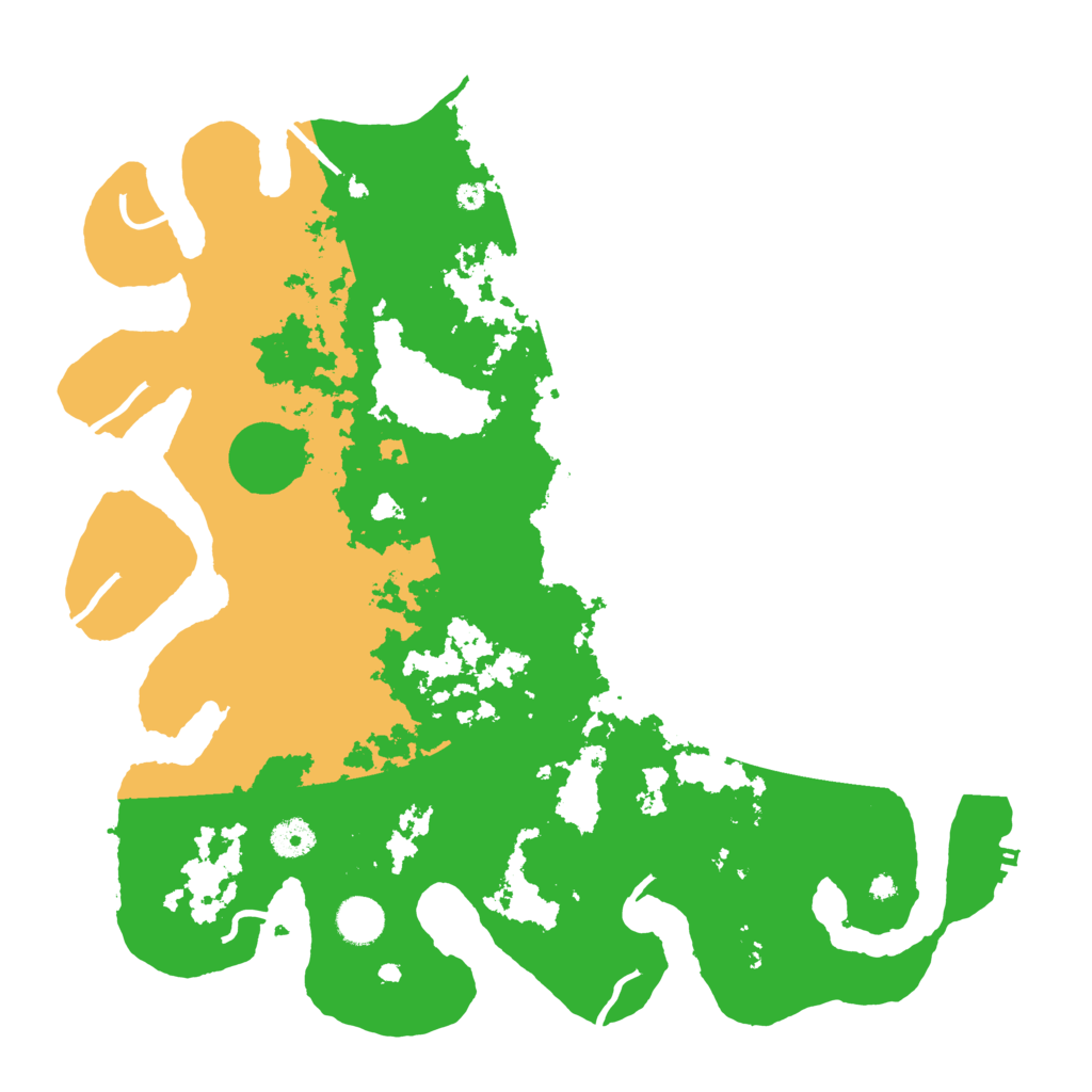 Biome Rust Map: Procedural Map, Size: 4000, Seed: 2022060291