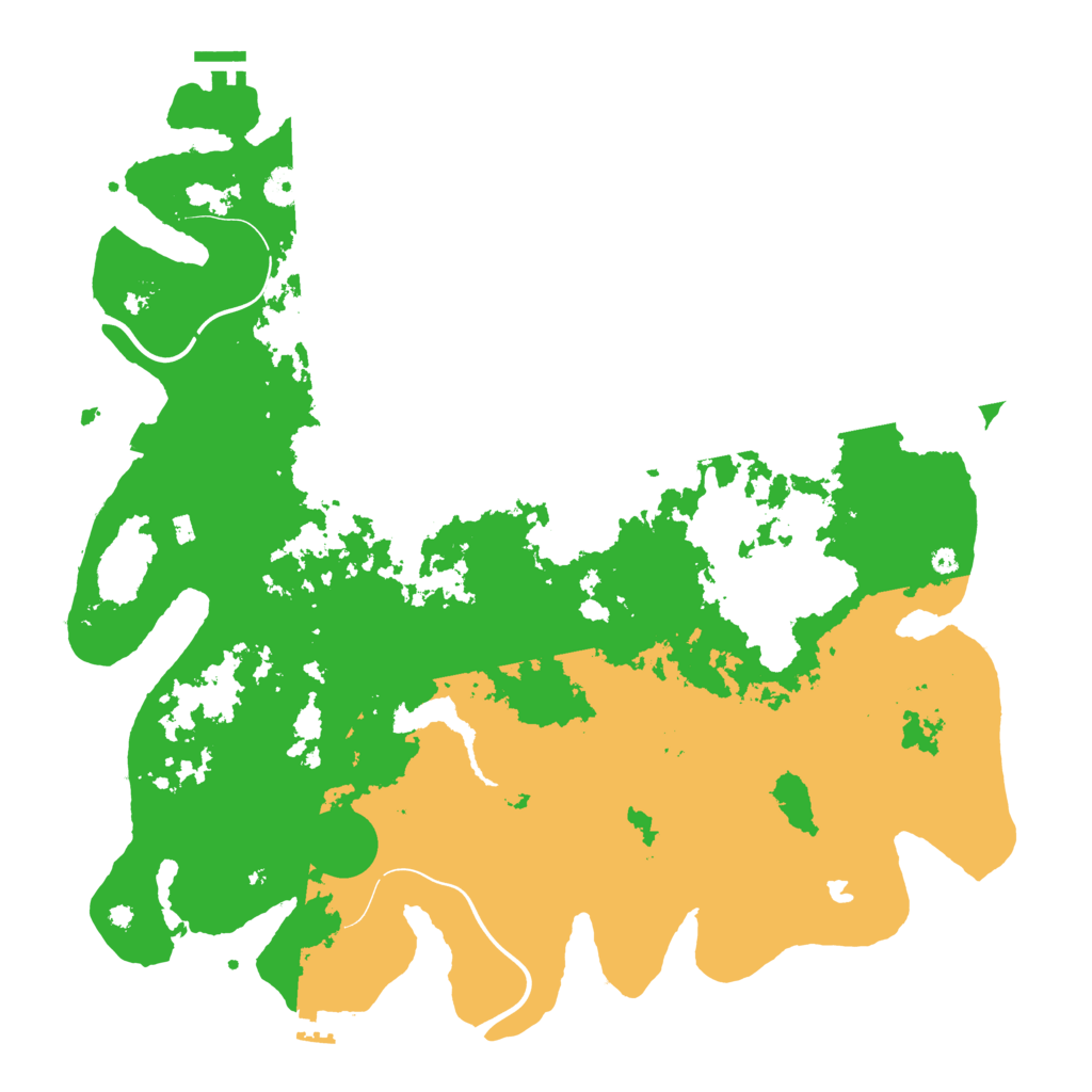 Biome Rust Map: Procedural Map, Size: 4250, Seed: 1247091678
