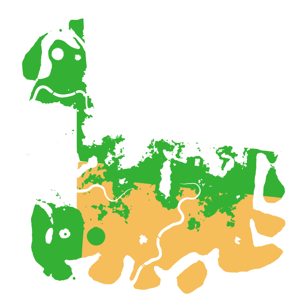 Biome Rust Map: Procedural Map, Size: 4500, Seed: 1465953714