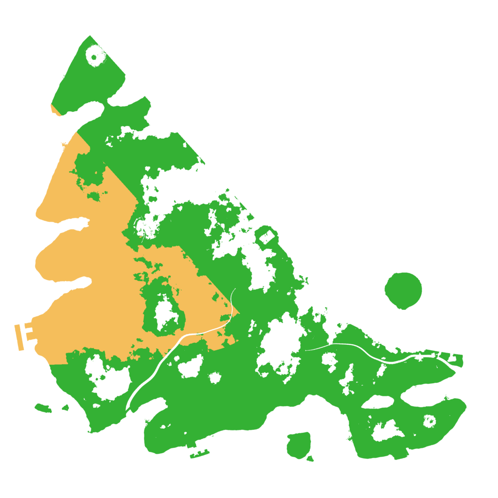 Biome Rust Map: Procedural Map, Size: 3850, Seed: 45834369