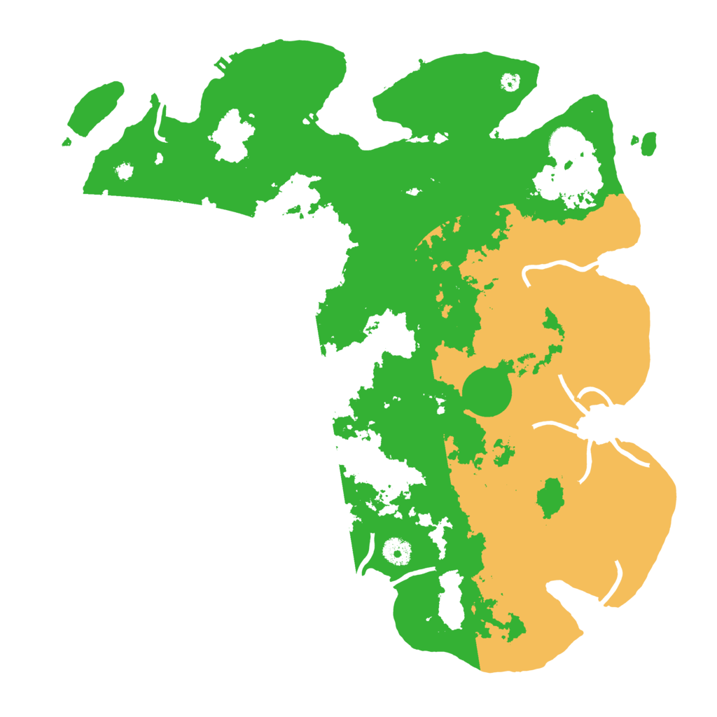 Biome Rust Map: Procedural Map, Size: 3850, Seed: 1376783460