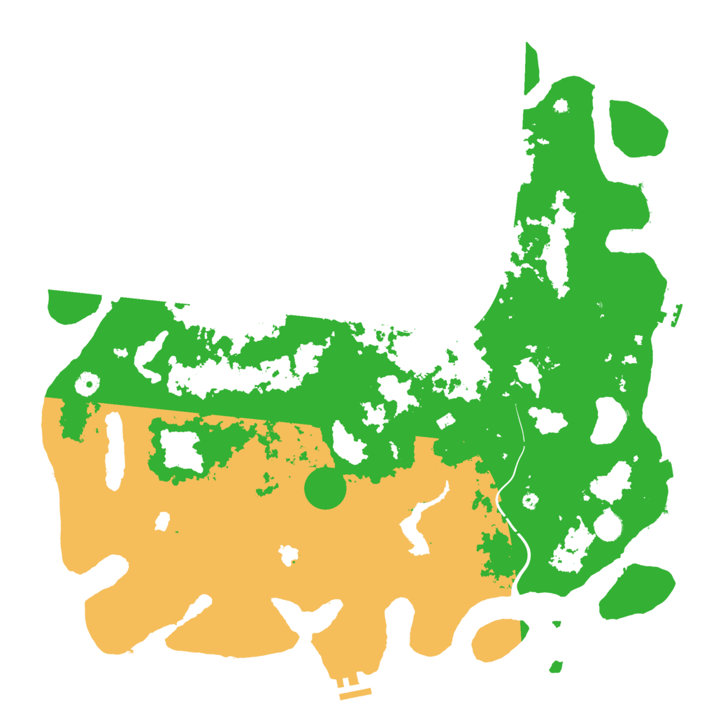 Biome Rust Map: Procedural Map, Size: 4500, Seed: 649561352