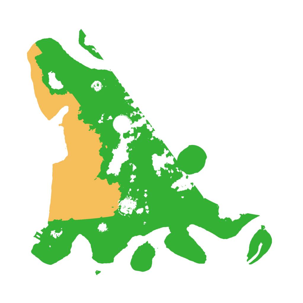 Biome Rust Map: Procedural Map, Size: 3000, Seed: 541465464