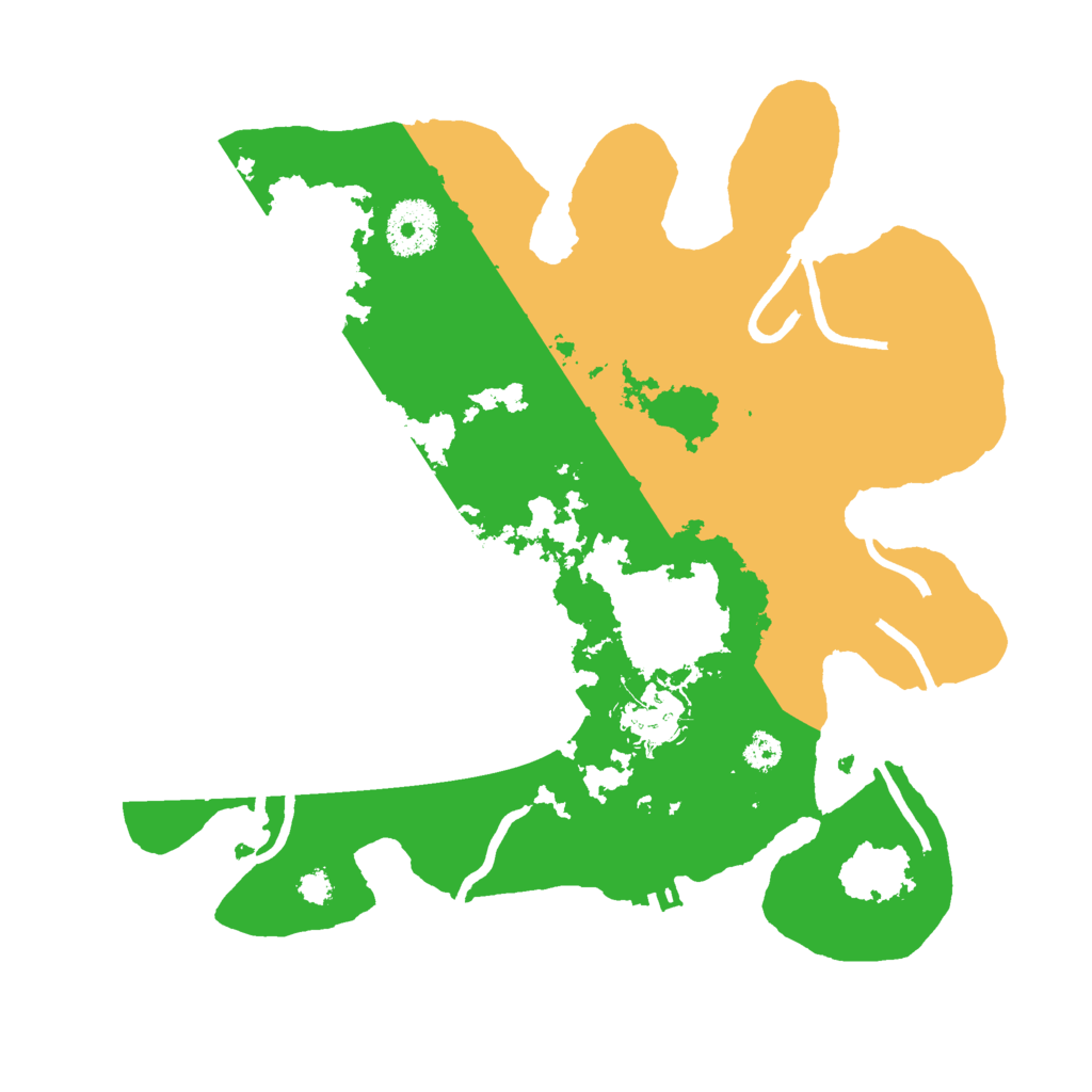 Biome Rust Map: Procedural Map, Size: 3000, Seed: 1319400433