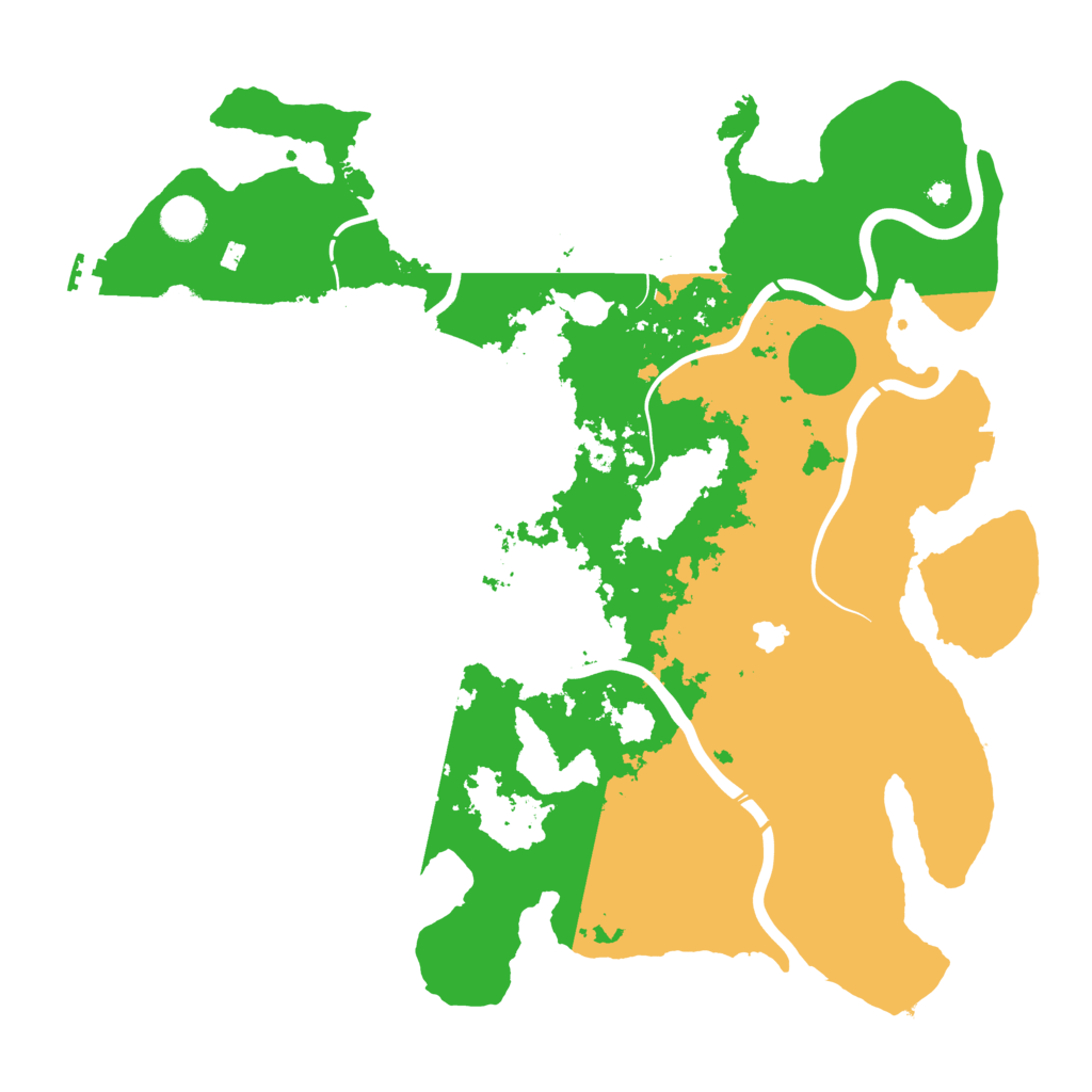 Biome Rust Map: Procedural Map, Size: 4250, Seed: 24475