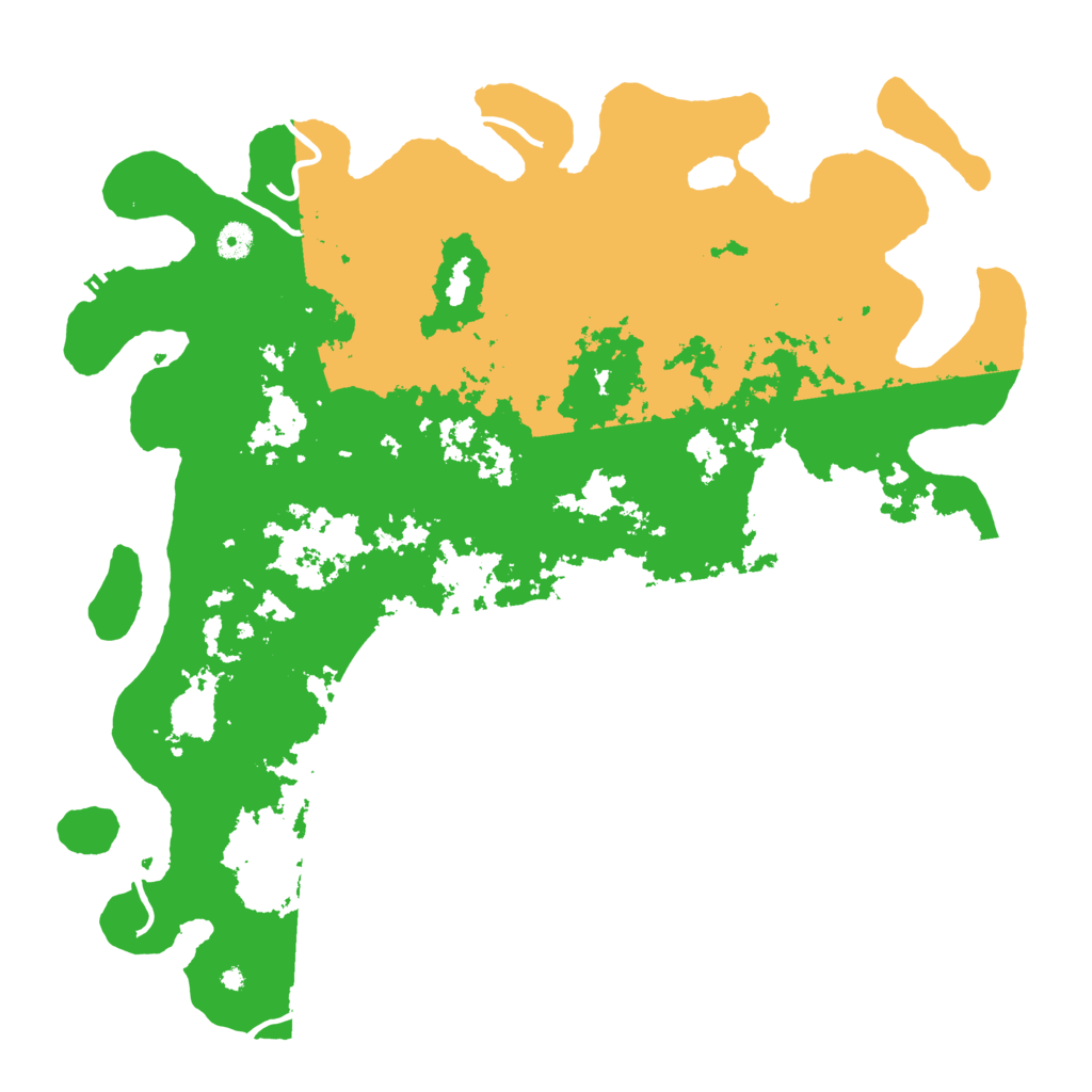 Biome Rust Map: Procedural Map, Size: 4500, Seed: 285212775