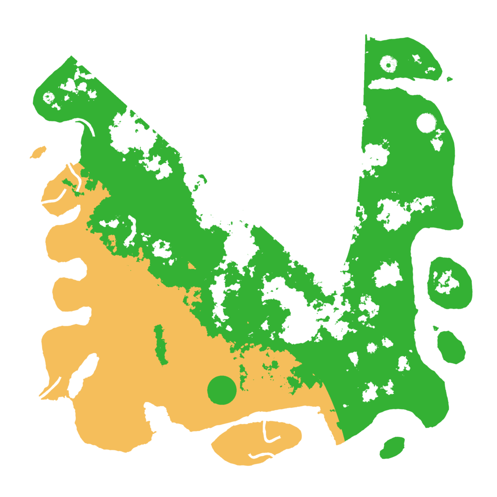 Biome Rust Map: Procedural Map, Size: 4500, Seed: 692296437