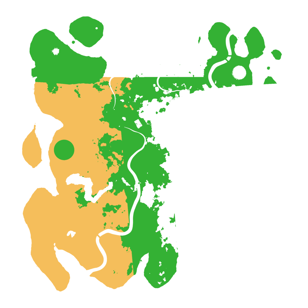 Biome Rust Map: Procedural Map, Size: 4000, Seed: 388495685