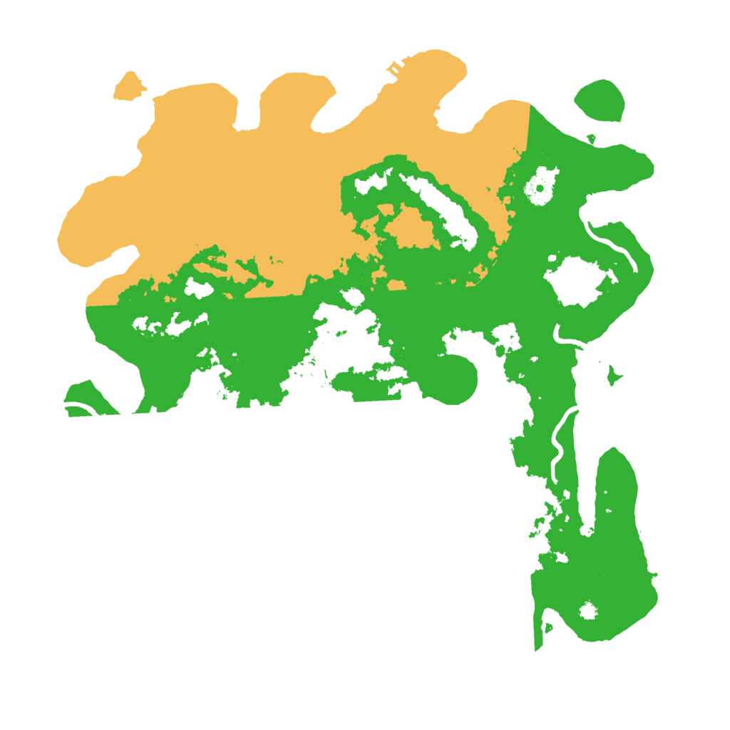 Biome Rust Map: Procedural Map, Size: 3850, Seed: 816104092