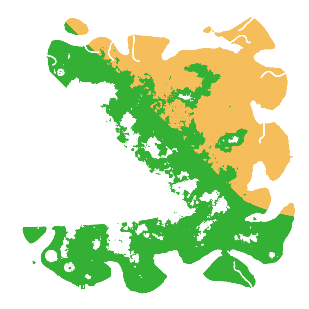 Biome Rust Map: Procedural Map, Size: 4500, Seed: 1962527914