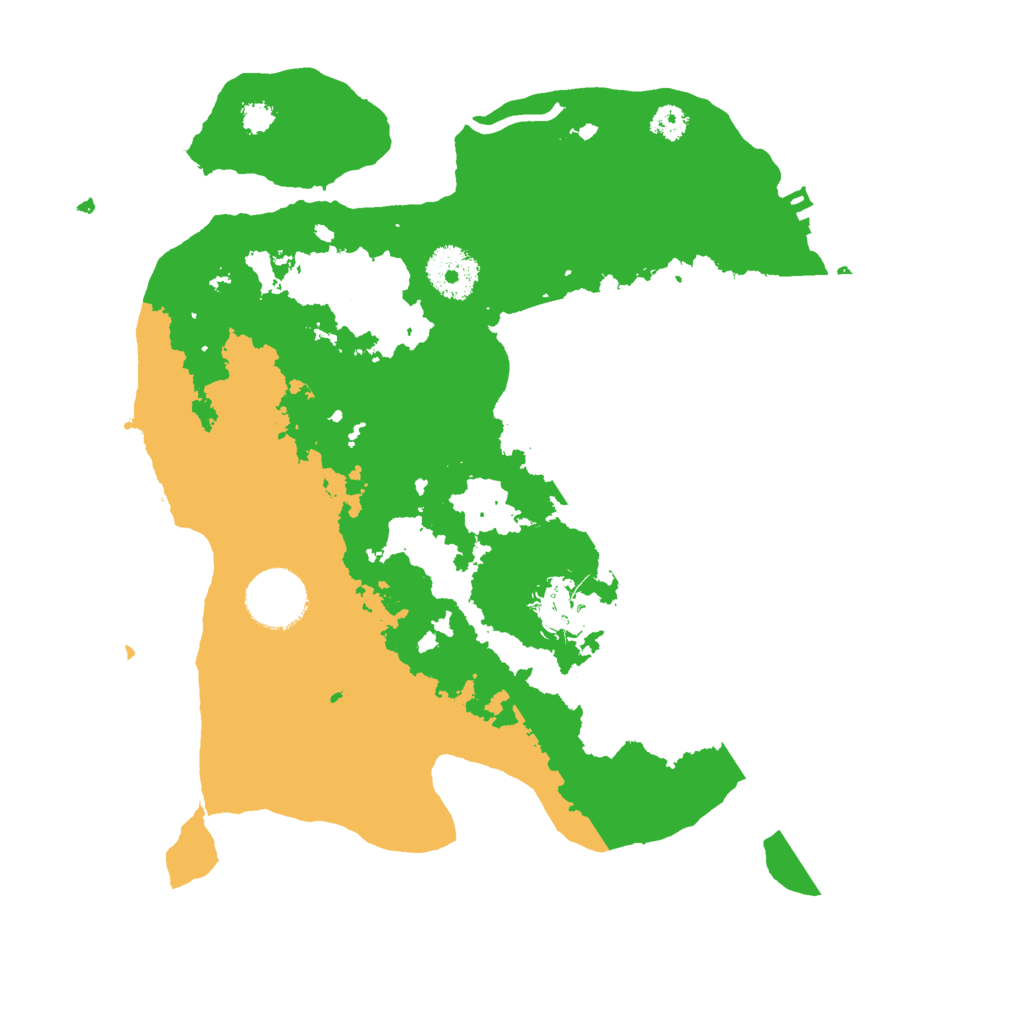 Biome Rust Map: Procedural Map, Size: 3000, Seed: 918417608