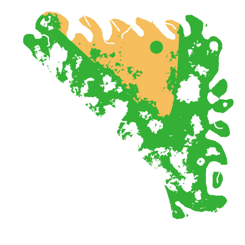 Biome Rust Map: Procedural Map, Size: 5000, Seed: 895354368